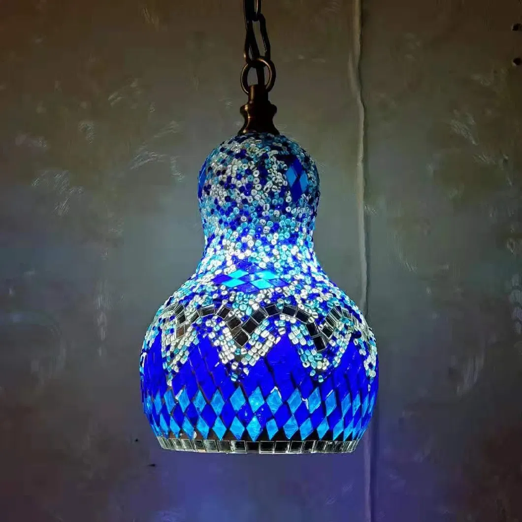 Turkish Moroccan Hanging Ceiling Mosaic Lamp Pendant Chandelier Light